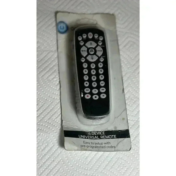 Onn 4 Device Universal Remote Control ONB13AV004 Easy Setup TV DVD Receiver NEW - Picture 5 of 9